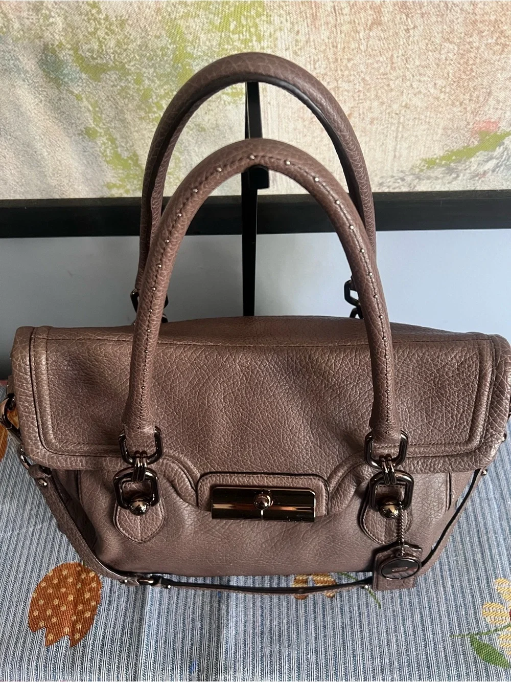 RARE Coach Kristin Leather Carryall/ Satchel 2011 EUC